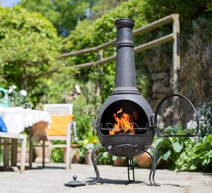 Amagabeli Grille de cheminée Support à Wood de chauffage Cast Iron
